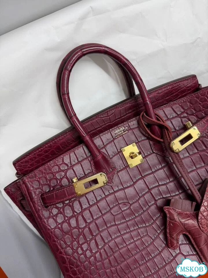 Сумка Hermes Birkin 25 cm Porosus фото 2
