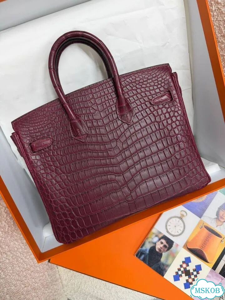 Сумка Hermes Birkin 25 cm Porosus фото 3