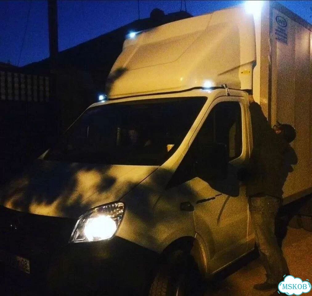 Спойлер на Газель с установкой фото 3