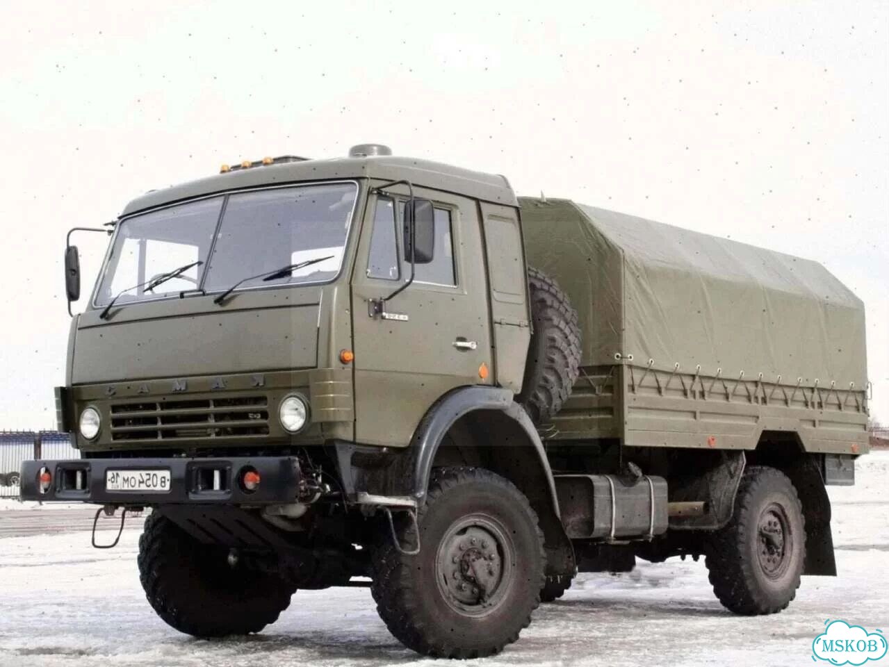 Тент на военный камаз 6351 фото 3