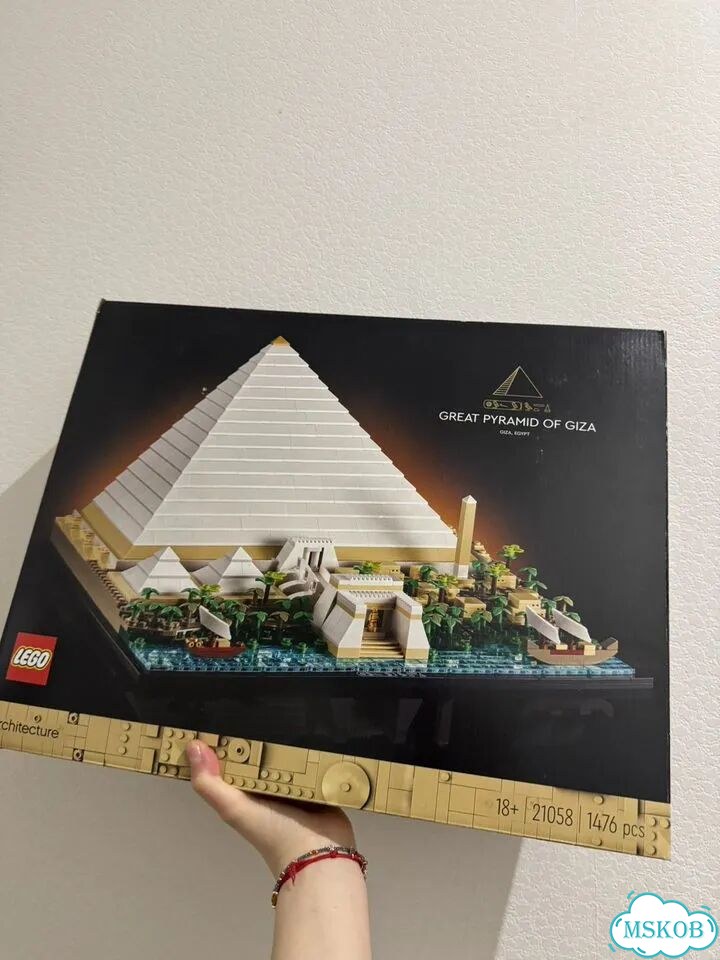 Lego пирамида Хеопса фото 1