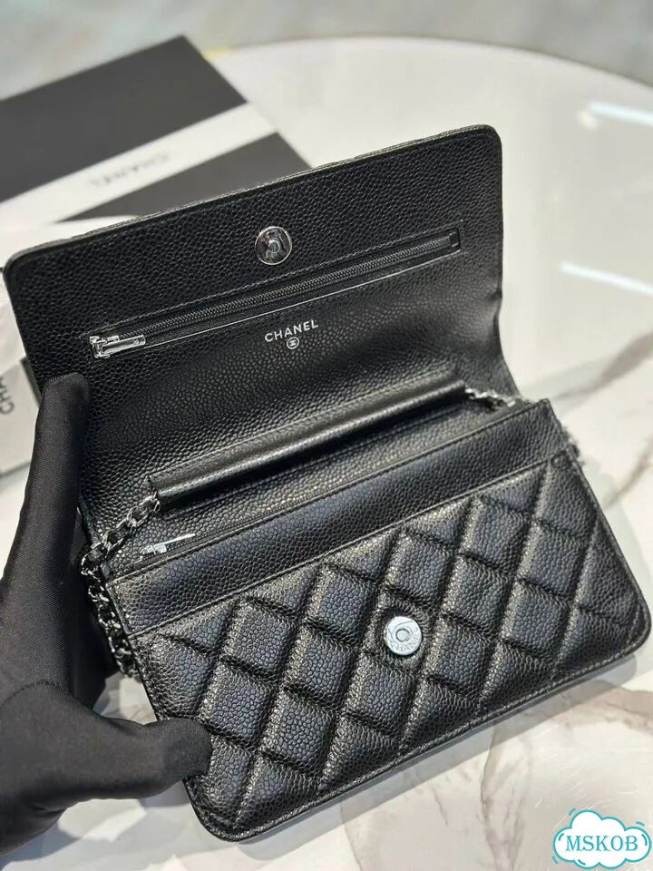 Сумка Chanel woc черная фото 5
