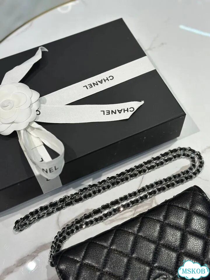 Сумка Chanel woc черная фото 6