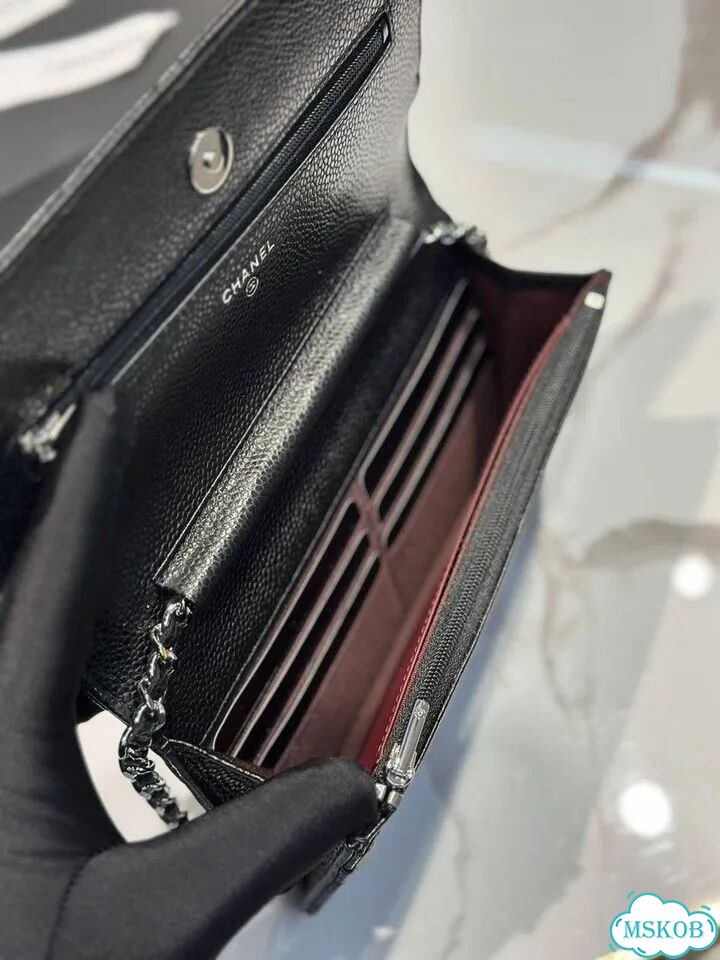 Сумка Chanel woc черная фото 7