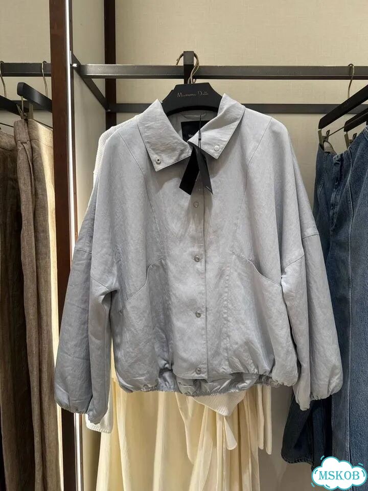 Куртка / ветровка massimo dutti голубая фото 1