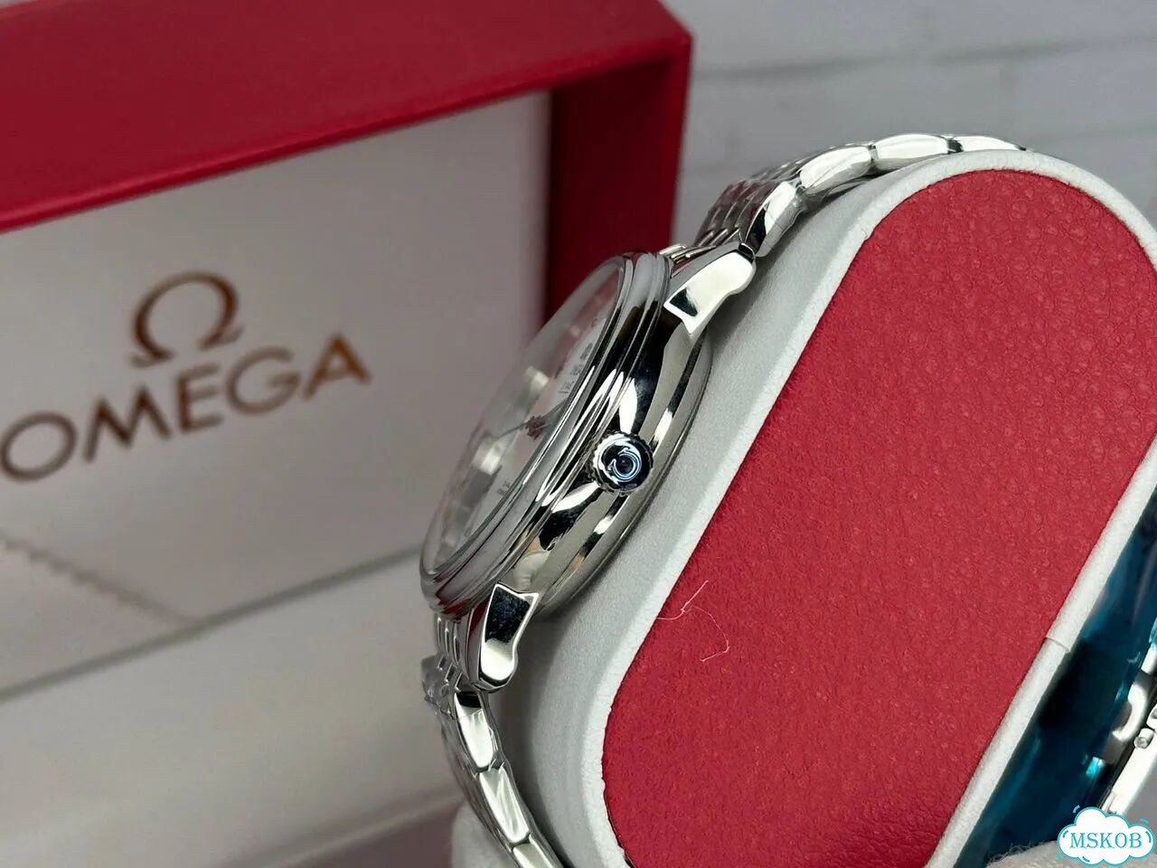 Часы мужские Omega De Ville механические фото 10