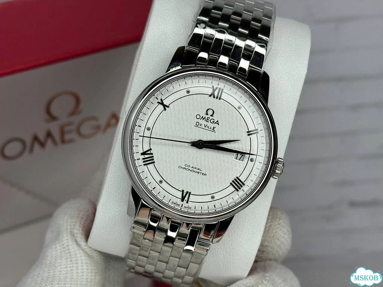 Часы мужские Omega De Ville механические фото 2