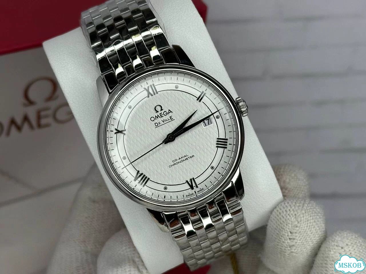 Часы мужские Omega De Ville механические фото 3