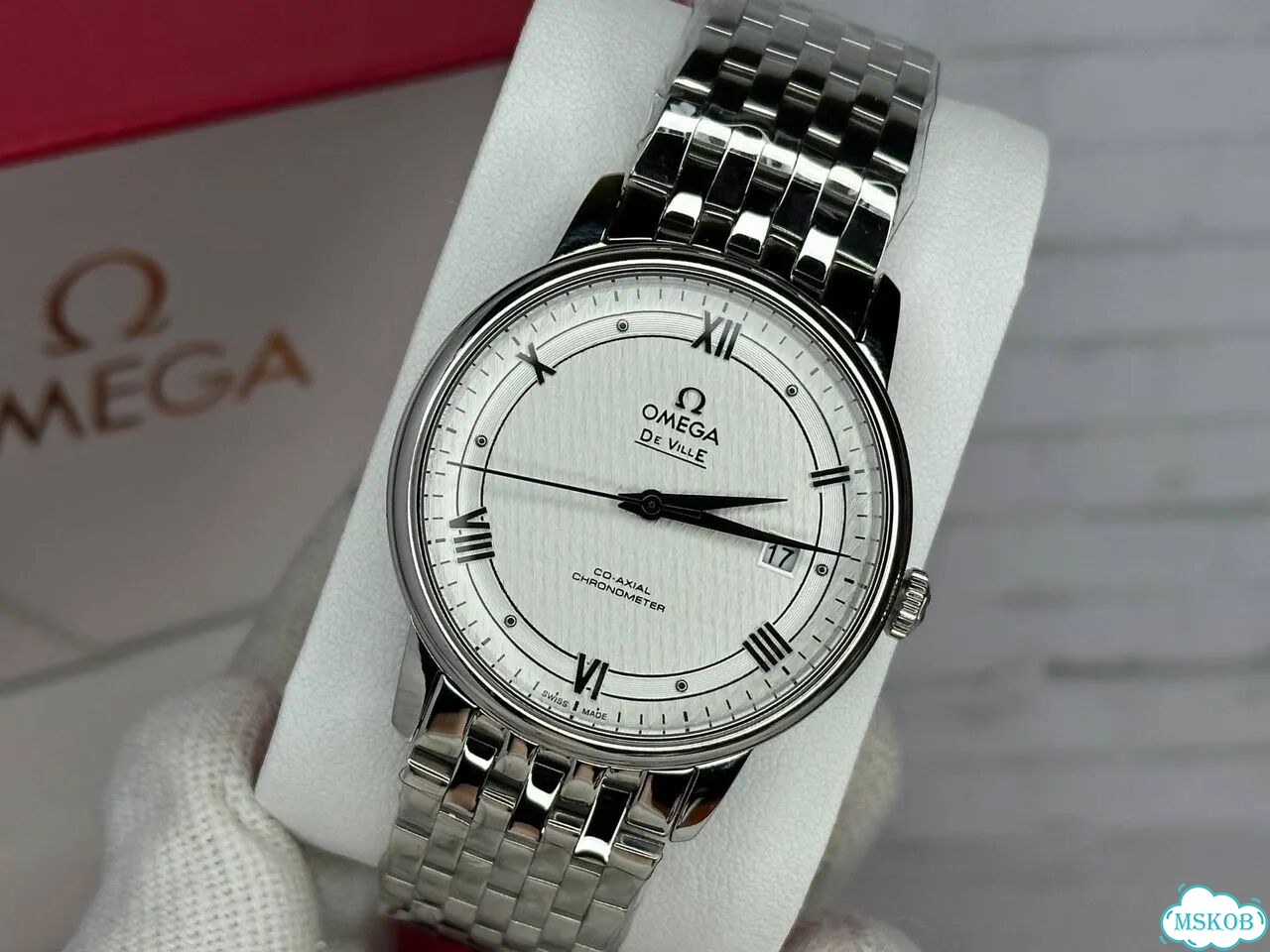 Часы мужские Omega De Ville механические фото 4