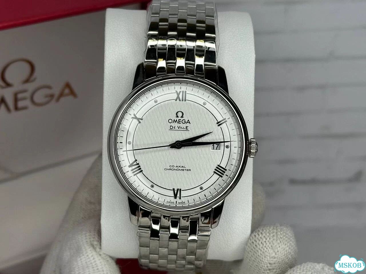 Часы мужские Omega De Ville механические фото 5