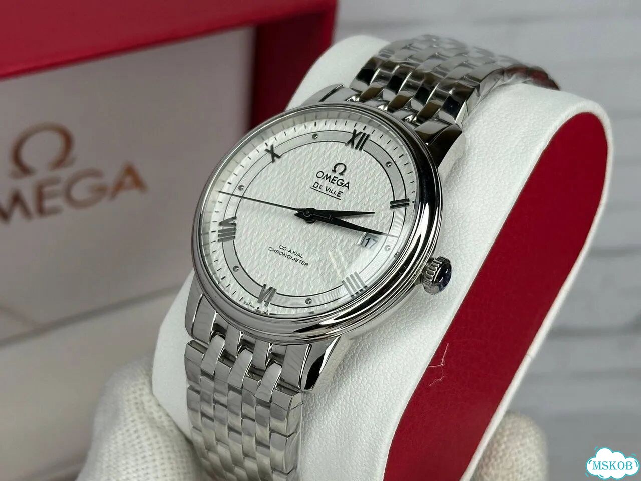 Часы мужские Omega De Ville механические фото 6