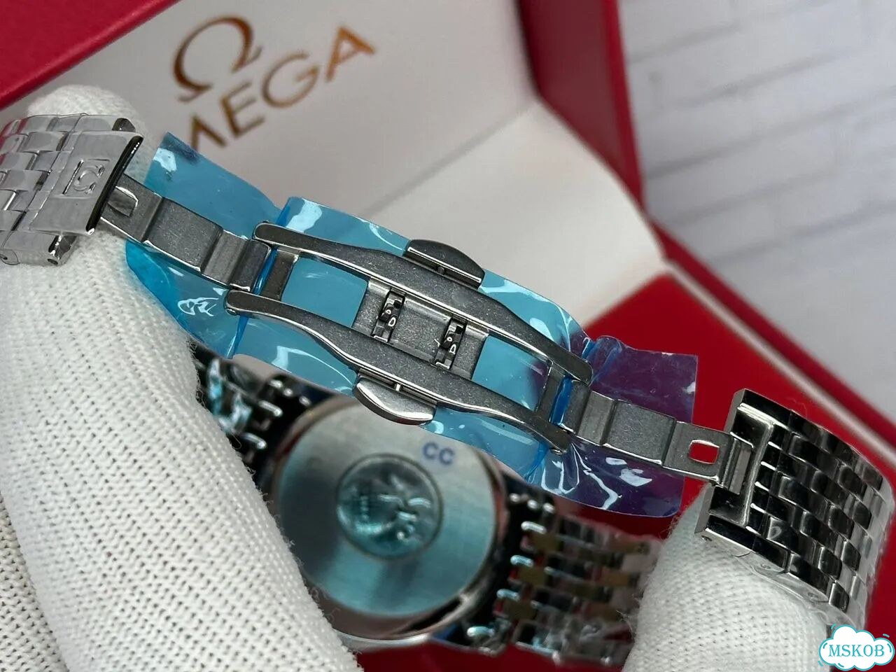 Часы мужские Omega De Ville механические фото 9