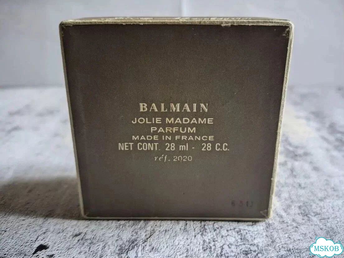 Духи Jolie Madame Balmain, 17мл. из 28мл., винтаж фото 5