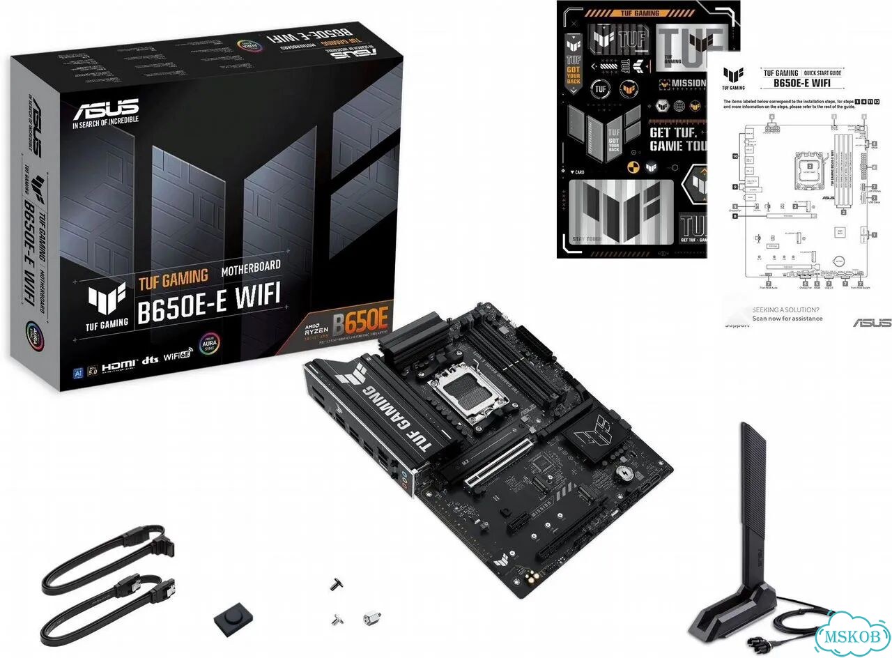 Материнская плата Asus TUF gaming B650E-E wifi фото 9