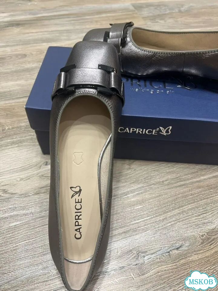 Балетки туфли Caprice натуральная кожа 38 новые фото 1