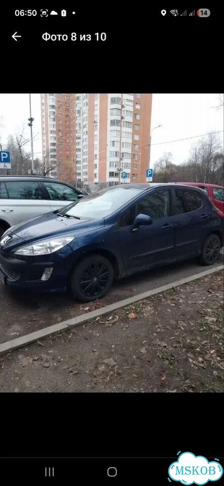 Peugeot 308 1.6 AT, 2008, 150 000 км фото 5