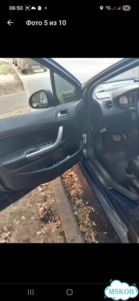 Peugeot 308 1.6 AT, 2008, 150 000 км фото 6