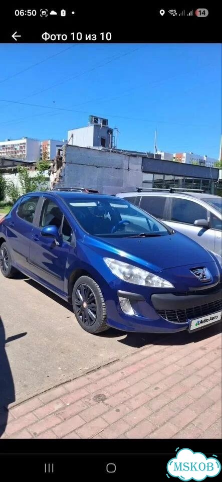 Peugeot 308 1.6 AT, 2008, 150 000 км фото 9