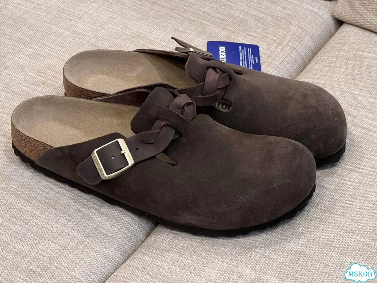 Birkenstock boston коричневые 43 размер фото 1
