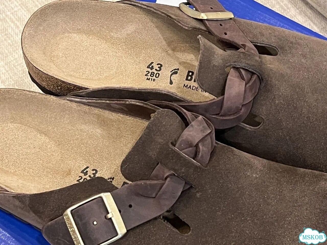 Birkenstock boston коричневые 43 размер фото 2