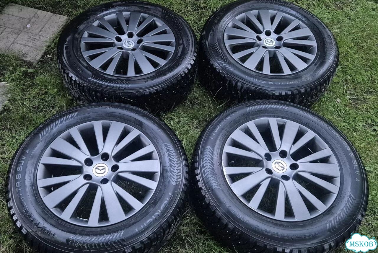 Колеса зимние в сборе диски литые Mazda R17 фото 2
