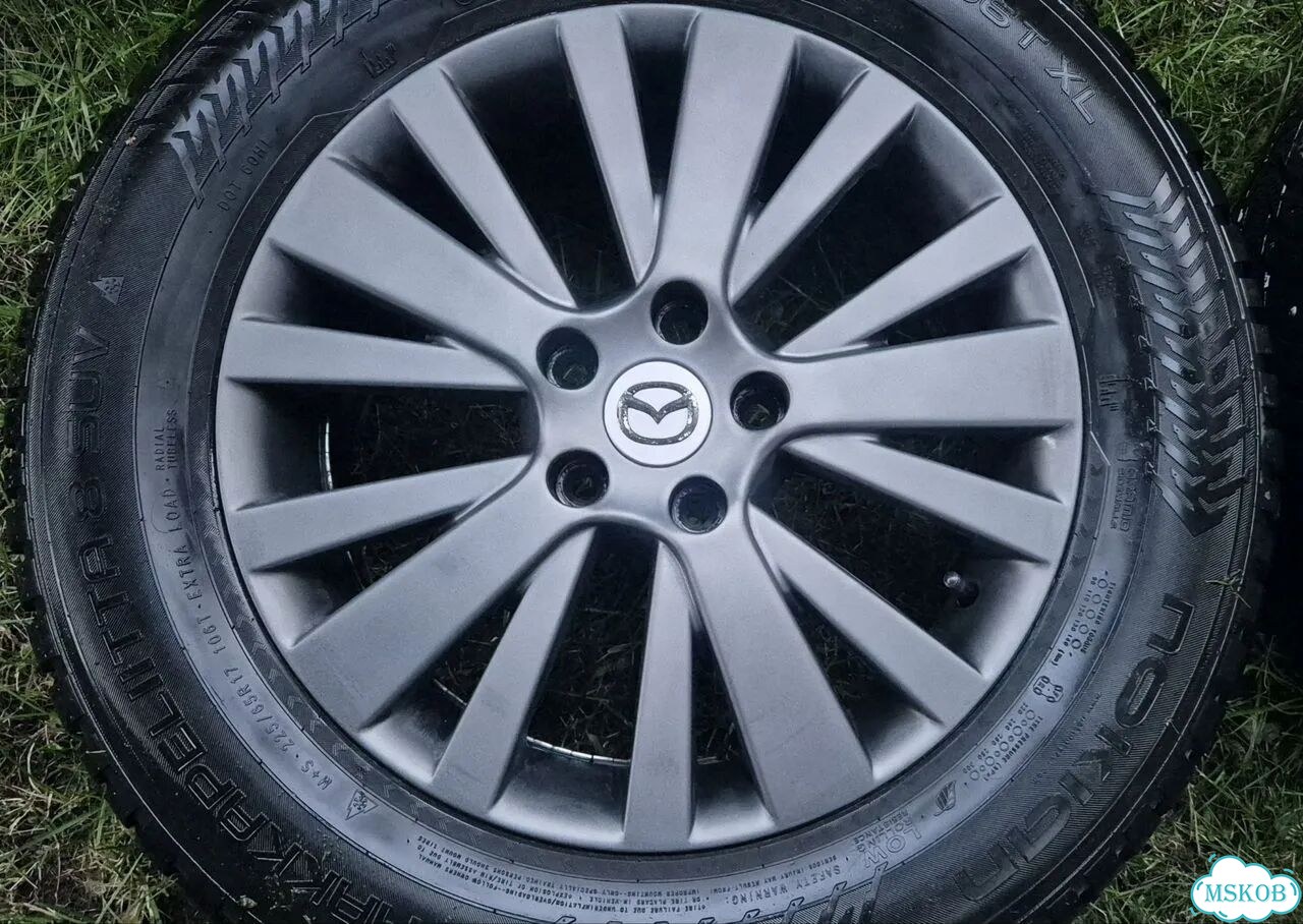 Колеса зимние в сборе диски литые Mazda R17 фото 4