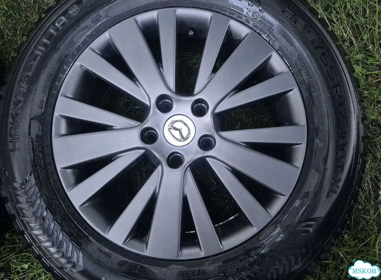 Колеса зимние в сборе диски литые Mazda R17 фото 6