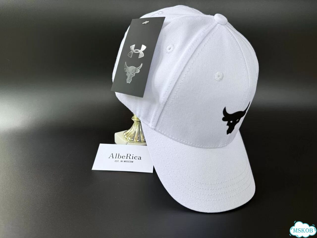 Бейсболка under armour кепка белая фото 7