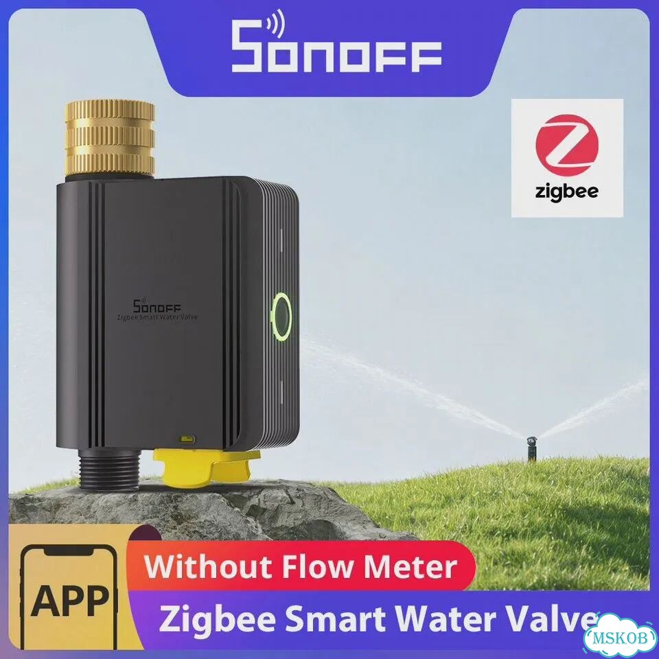 Sonoff SWV-ZNE Hydro ONE Lite Zigbee умный водяной клапан фото 2