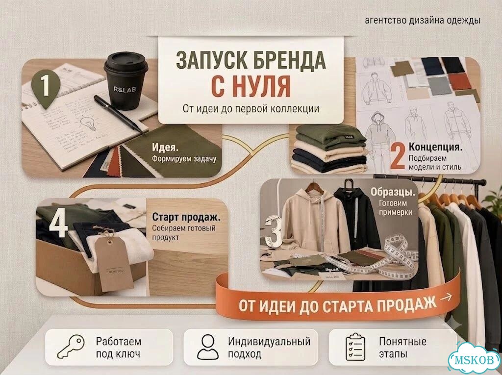 Дизайнер одежды бренд одежды Запуск бренда фото 2