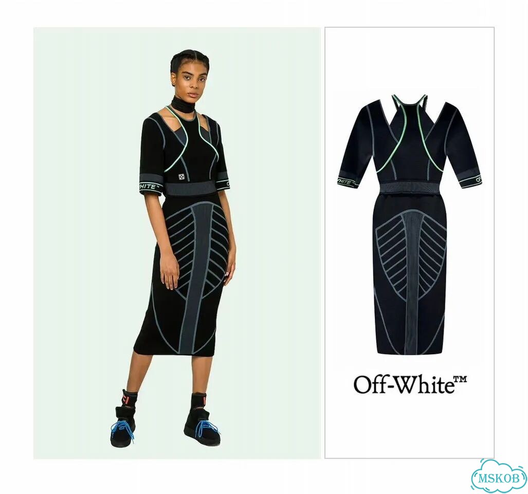 Платье Off White оригинал фото 1