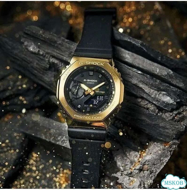 Часы casio G-shock GM-2100G-1A9 фото 1
