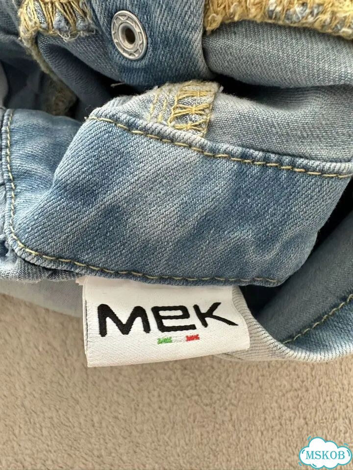 Джинсовый сарафан mek 104 фото 7