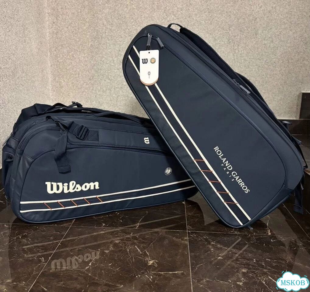 Теннисная сумка Wilson Roland Garros 15 ракеток фото 1