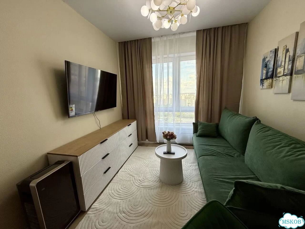 1-к. квартира, 32 м², 31/33 эт. фото 7