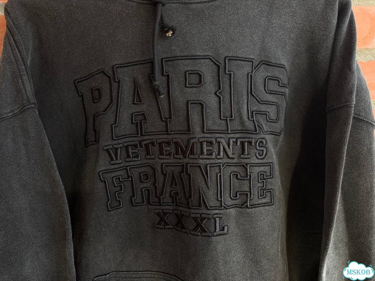 Худи Vetements Paris фото 2