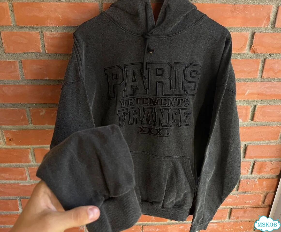 Худи Vetements Paris фото 3