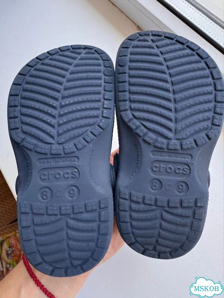 Crocs сабо детские c8 фото 2