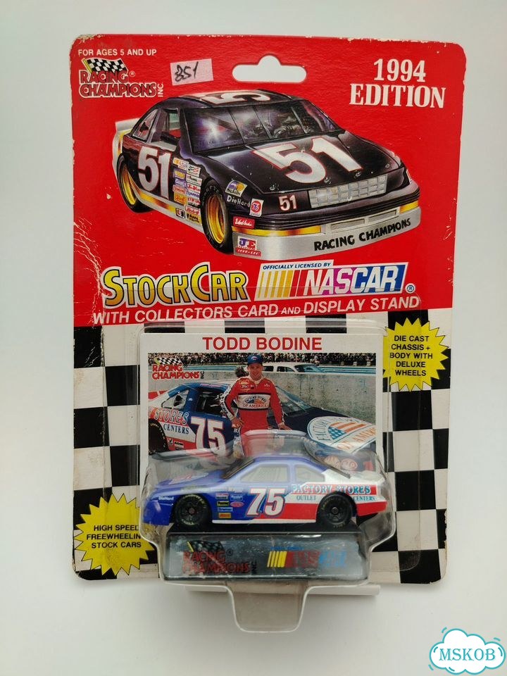 Racing Champions, 1:64, Ford #75 фото 1