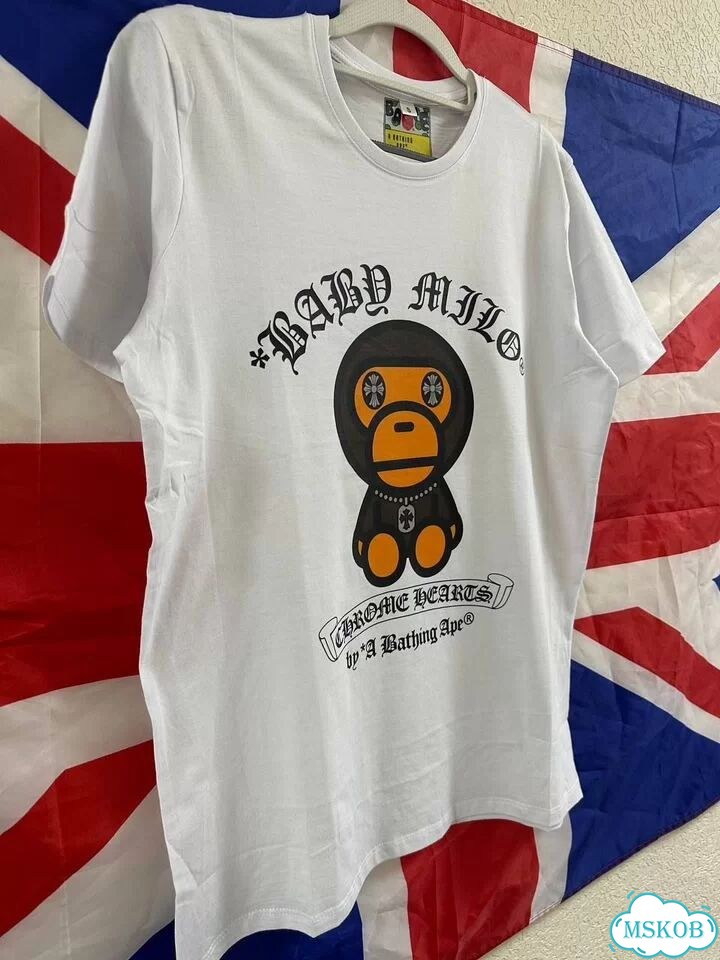 Футболка bape (A Bathing Ape) x Chrome Hearts фото 4