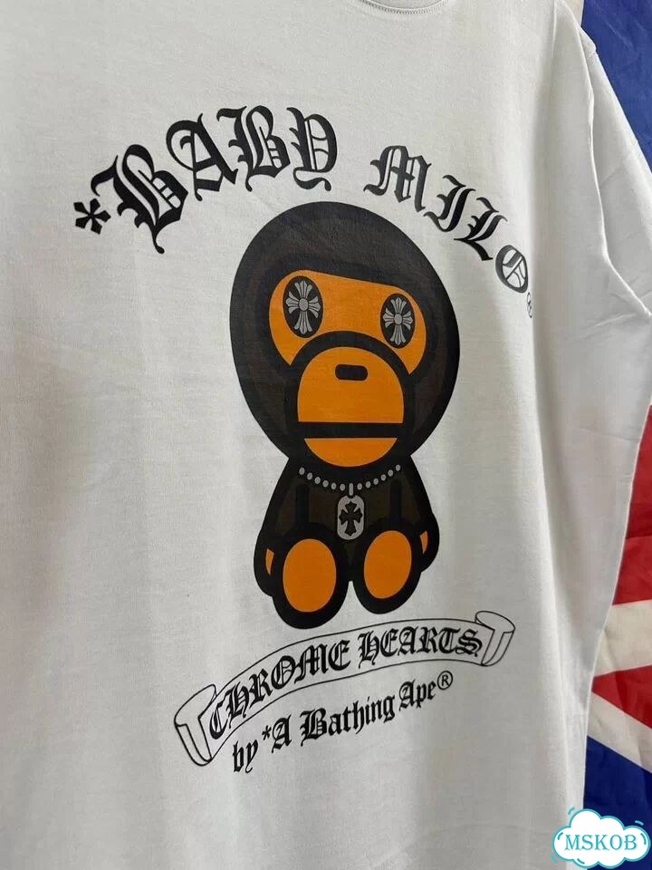 Футболка bape (A Bathing Ape) x Chrome Hearts фото 5