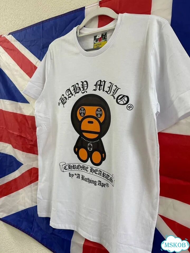 Футболка bape (A Bathing Ape) x Chrome Hearts фото 6