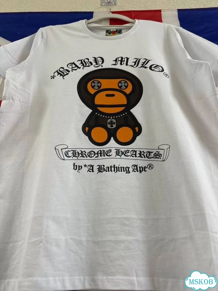 Футболка bape (A Bathing Ape) x Chrome Hearts фото 8