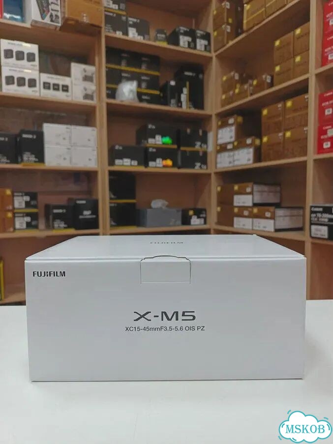 Fujifilm X-M5 + XC 15-45mm OIS PZ Silver (новый) фото 2