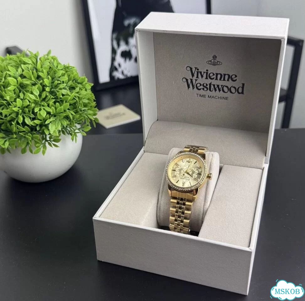 Наручные часы vivienne weswood gold elegance фото 2