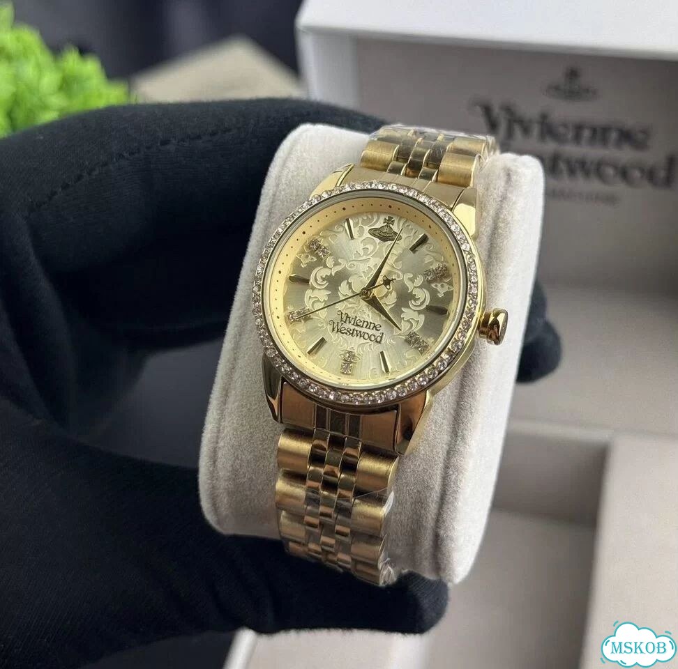 Наручные часы vivienne weswood gold elegance фото 3