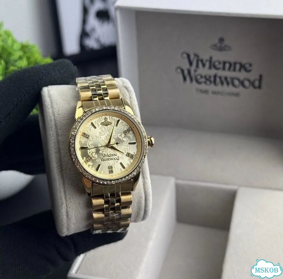Наручные часы vivienne weswood gold elegance фото 4