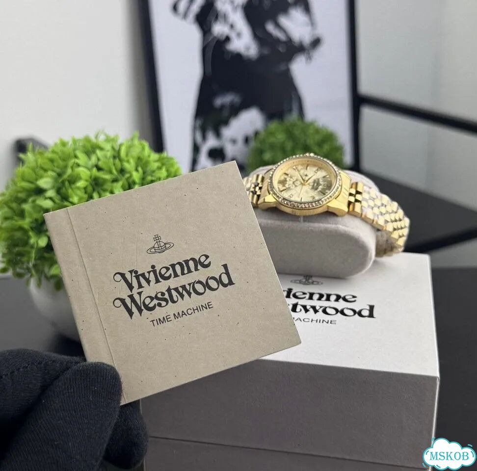 Наручные часы vivienne weswood gold elegance фото 7