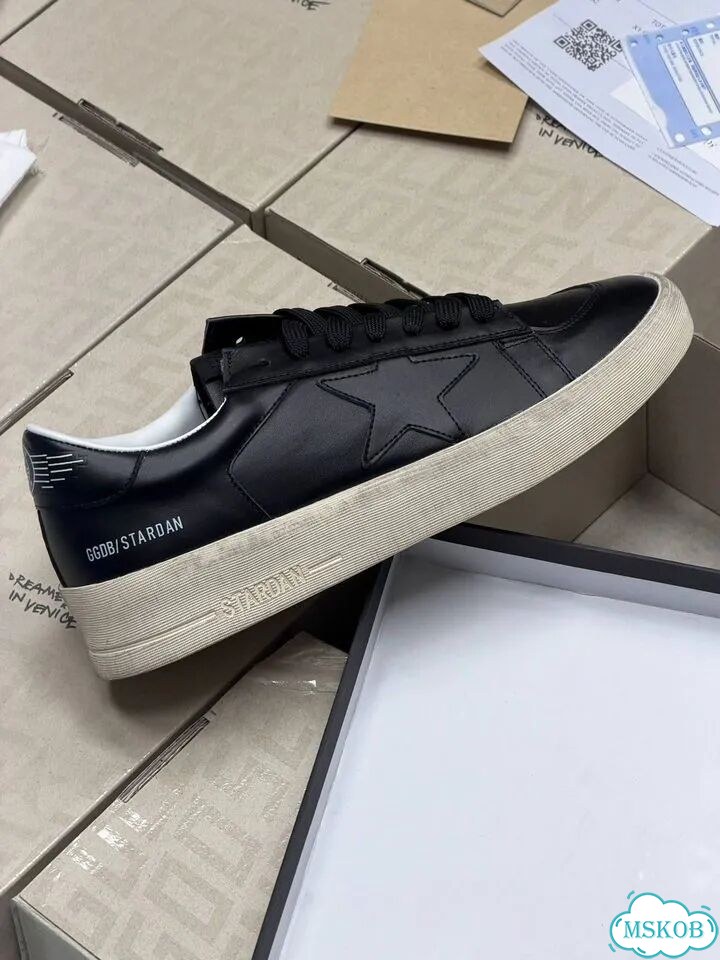 Кеды Golden goose stardan черные фото 1