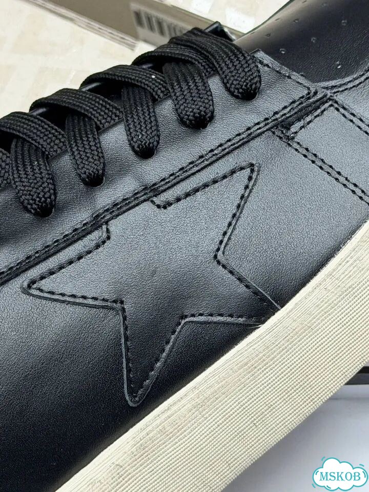 Кеды Golden goose stardan черные фото 3